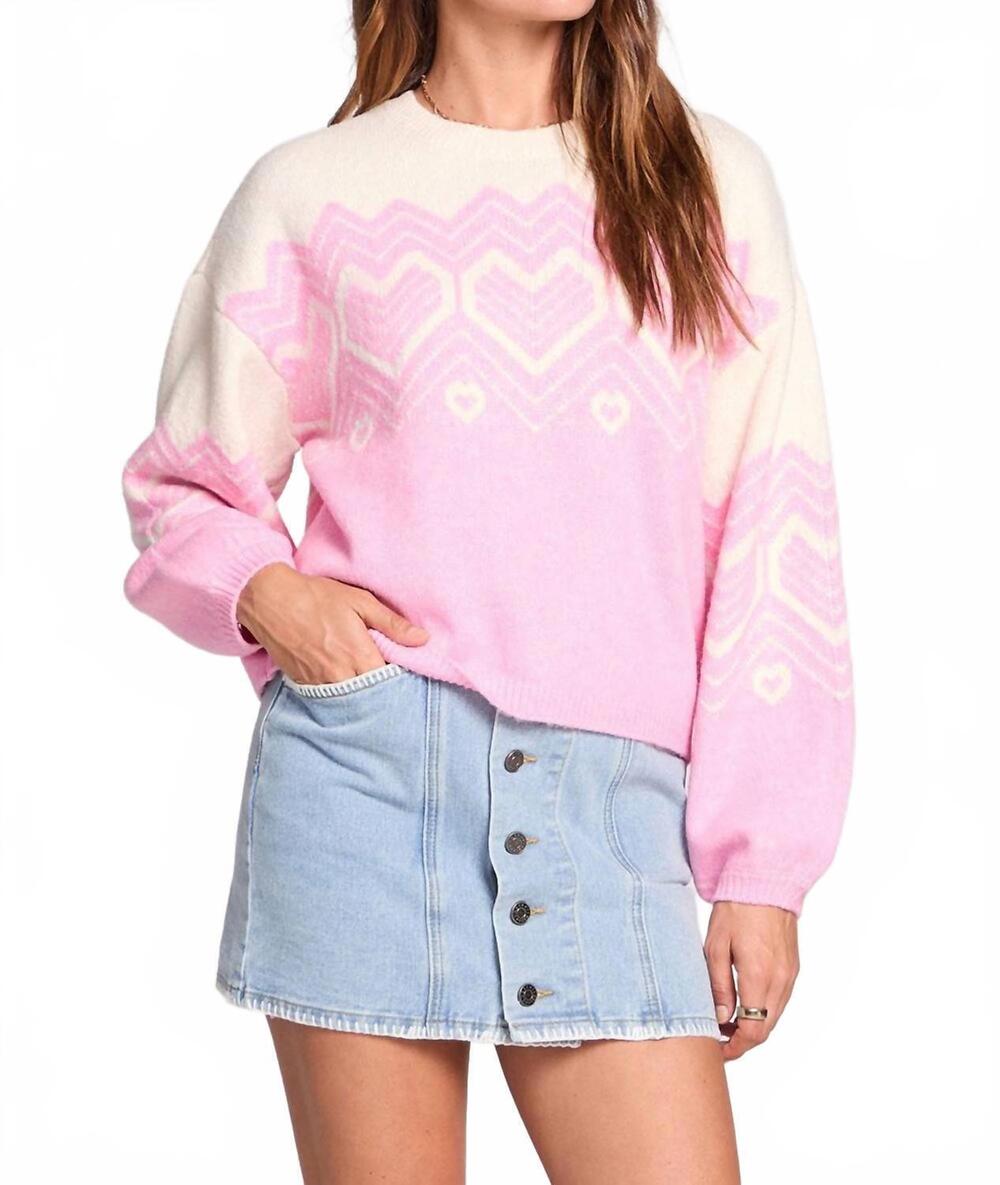 NEW SALTWATER LUXE kirra sweater in pink